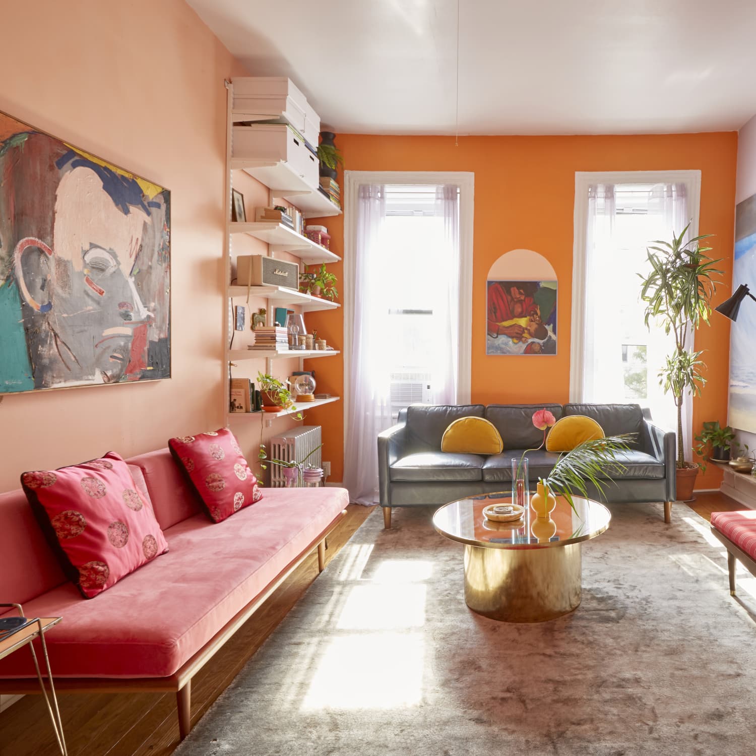 Living room decor without sofa clearance
